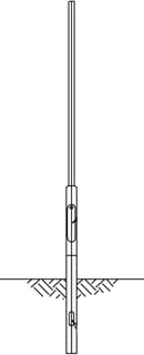 VDL Masten - CVL Cilindrisch Lichtmast zonder armatuur Cil Mast Cvl8.0 Eu60