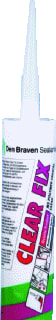 Den Braven - Zwaluw Clear Fix Afdichtingsmiddel Clearfix Transparant Kk