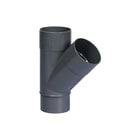 Pipelife - Polisan Fitting met 3 aansluitingen Pvc T-St 45 110X50 M/S L
