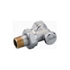 Danfoss - RLV-S Radiatorvoetventiel Voetv 3/8 Ha Z/Aft Instb