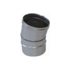 Metaloterm - ME Enkelw. rookgashulpstuk 2 aansl. Bocht Enk Meb 15'250Mm