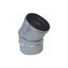 Metaloterm - ME Enkelw. rookgashulpstuk 2 aansl. Bocht Enk Meb 30' 250Mm