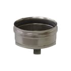 Metaloterm - ME Enkelw. rookgashulpstuk 1 aansl. Enkw.Vert Cond.Aft. 80Mm