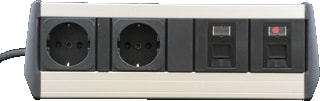 OCS - Harmony Bureau aansluitunit desktop harm 2x230/2xd b/a