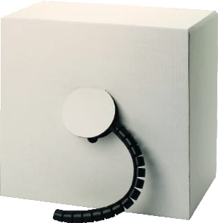 OCS - Easyflex 15mm Kabelbundelslang I Zwart