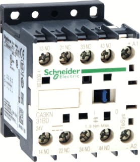 Schneider Electric - CA3 KN Hulprelais Ca3Kn31Bd 24Vdc