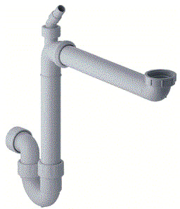 Geberit - P-, S-, beker sifon Spoelbaksifon V 1 Bak