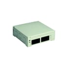 Attema - PD Opbouwdoos wand/plafond Platte Doos 2X3P Zw+Aansl