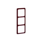 Honeywell Peha - Standaard Color Afdekraam schakelmateriaal Afdkrm 3V Rd 80.673R