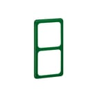 Honeywell Peha - Standaard Color Afdekraam schakelmateriaal Afdkrm 2V Groen 80.672