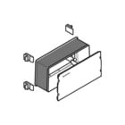 Geberit - Twinline Toeb./onderd. bed.elem. spoelsyst. Sparingsbl Lang Excl Toebh