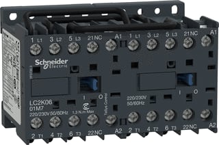 Schneider Electric - TeSys K Magneetschakelaarcombinatie Omkschak Lc2K0601B7 24V