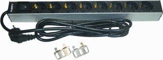 Ratio Electric - Plenty Energiedistributiepanel (PDU) Snrc 8Xra Sch 19"