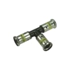 Henco - 9PKG Gas Fitting met 3 aansluitingen Gas Pers T 26X26X26