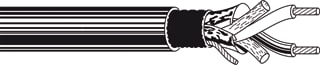 Belden - Geconfectioneerde AV-kabel MIC + FOLIE DS305