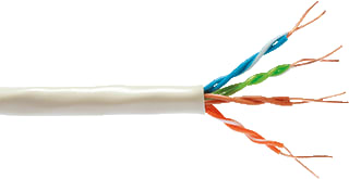 Belden - NETWORK CAT5E UTP PE Data- en communicatiekabel Zw Ha500