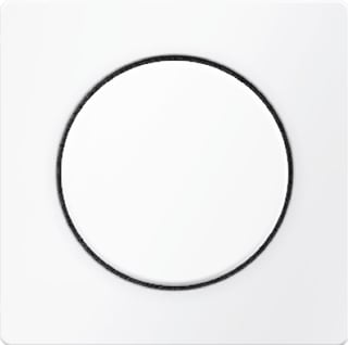 Hager Berker - Q.1/Q.3 Bed.element / centr.pl. schakelmat. Drdim+Knop Wt