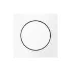 Hager Berker - Q.1/Q.3 Bed.element / centr.pl. schakelmat. Drdim+Knop Wt