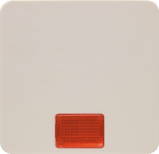 Hager Berker - Modul 2 Bed.element / centr.pl. schakelmat. wip + 5led's wit gl. mod2