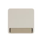 Hager Berker - Modul 2 Bed.element / centr.pl. schakelmat. wip+tekstvld wit gl  mod2