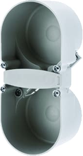 Hager Berker - Integro Inbouwdoos wand/plafond Inbwds 2V Grijs Intgr
