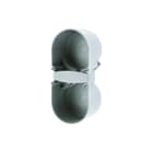 Hager Berker - Integro Inbouwdoos wand/plafond Inbwds 2V Grijs Intgr