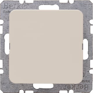 Hager Berker - Modul 2 Bed.element / centr.pl. schakelmat. blindsluiting wit gl mod2