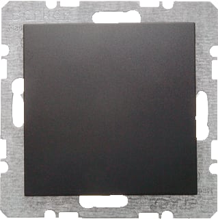 Hager Berker - S.1/B.3/B.7 Inzetplaat schakelmateriaal Blindsluiting Ant.M S1/B*