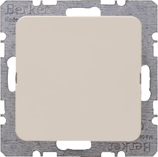 Hager Berker - Modul 2 Bed.element / centr.pl. schakelmat. blindsluiting wit gl mod2