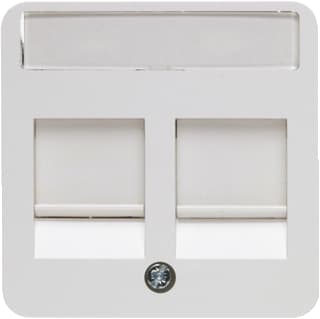 Hager Berker - Modul 2 Bed.element / centr.pl. schakelmat. centrst +tekstv. pwi mod2