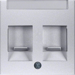 Hager Berker - S.1/B.3/B.7 Inzetplaat schakelmateriaal Cpl Datacds 2V S1/B3/B7