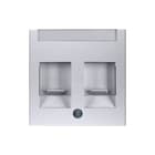 Hager Berker - S.1/B.3/B.7 Inzetplaat schakelmateriaal Cpl Datacds 2V S1/B3/B7
