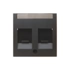 Hager Berker - S.1/B.3/B.7 Inzetplaat schakelmateriaal Centrst +Tekstv.Ant.M. B*