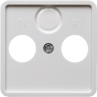 Hager Berker - Modul 2 Bed.element / centr.pl. schakelmat. centrst ant.wcd 2-3g.mod2