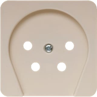 Hager Berker - Modul 2 Bed.element / centr.pl. schakelmat. centrst ptt-wcd wit mod2