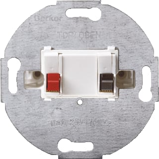 Hager Berker - Inzetplaat schakelmateriaal Bedelem Luidsp Wcd 457209