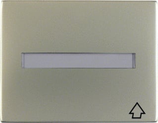 Hager Berker - K.1/K.5 Overgangsafdekplaat schakelmat. tussenring cpl k1/k5 edel
