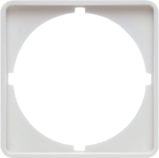 Hager Berker - Modul 2 Overgangsafdekplaat schakelmat. adap.ring 50x50 pwi  mod2