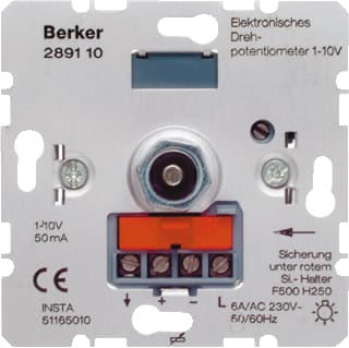 Hager Berker - Potentiometer vr lichtregelsysteem Draaipotentiometer 1-10V.