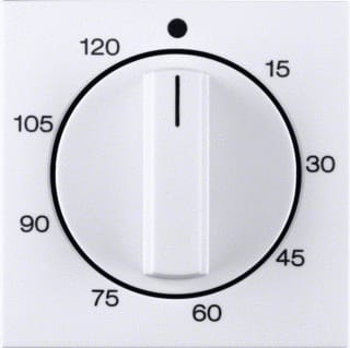 Hager Berker - S.1/B.3/B.7 Bed.element / centr.pl. schakelmat. Timer Schak 16338989