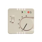 Hager Berker - Modul 2 Bed.element / centr.pl. schakelmat. centrst+regknp+wip modul2