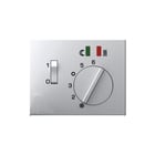 Hager Berker - K.1 Bed.element / centr.pl. schakelmat. centstuk kn/wip k1 pwit