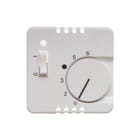 Hager Berker - Modul 2 Bed.element / centr.pl. schakelmat. centrst+regknp+wip modul2