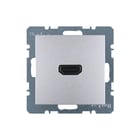 Hager Berker - S.1/B.3/B.7 Inzetplaat schakelmateriaal Hd Wcd S1/B3/B7 Alu