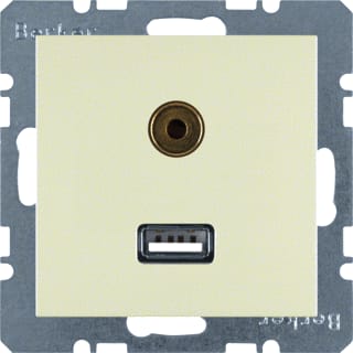 Hager Berker - S.1/B.3/B.7 Datacontactdoos twisted pair Data Wcd 3315398982