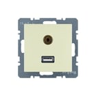 Hager Berker - S.1/B.3/B.7 Datacontactdoos twisted pair Data Wcd 3315398982