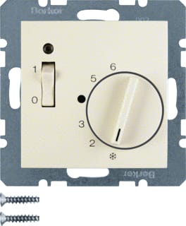 Hager Berker - S.1/B.3/B.7 Temperatuurschakelaar temp schak 20318982