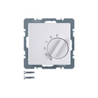 Hager Berker - Q.1 Ruimtethermostaat kmrtherm wiss cont wit