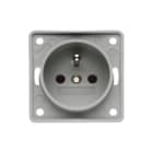 Hager Berker - Integro Wandcontactdoos (WCD schakelmat.) Wcd Kv Aardpn Gr