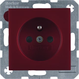 Hager Berker - S.1/B.3/B.7 Wandcontactdoos (WCD schakelmat.) Wcd 6765760062